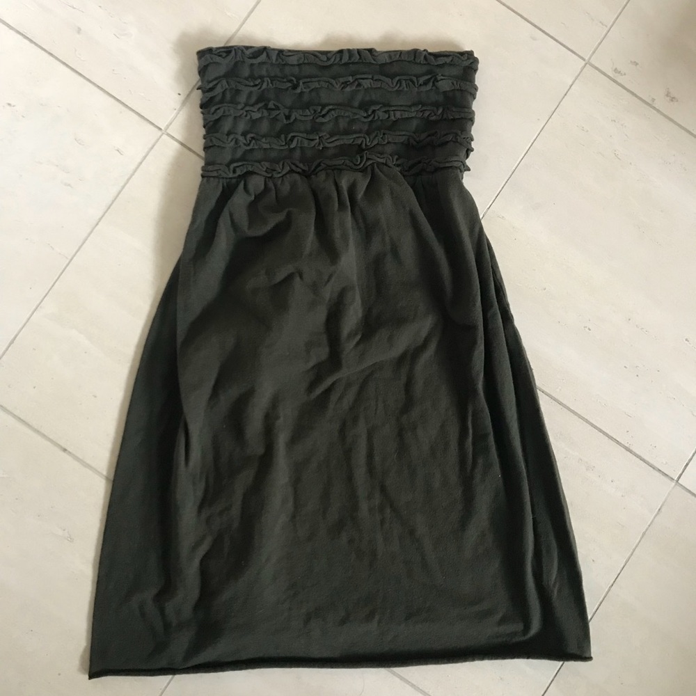 olive xhilaration small beach coverup